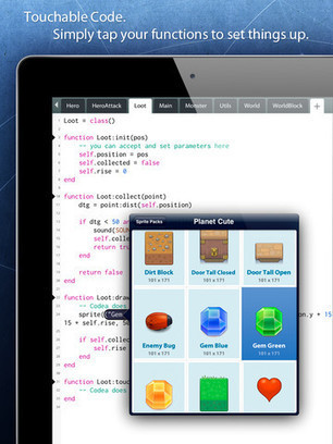 Codea for iPad on the iTunes App Store | iPads in Education Daily | Scoop.it
