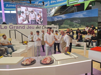 Salon de l&rsquo;agriculture &ndash; Aur&eacute;lien Lalanne, du CFA de Mont-de-Marsan, vainqueur du concours des Jeunes bouchers 2026 | Landes - Conseils municipaux & communautaires | Scoop.it