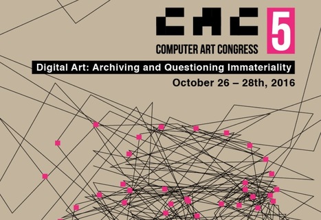 26>28.10.16 - Computer Art Congress [CAC.5] - Keynote speakers: Bernard Stiegler and Lev Manovich // #mediaart | Digital #MediaArt(s) Numérique(s) | Scoop.it