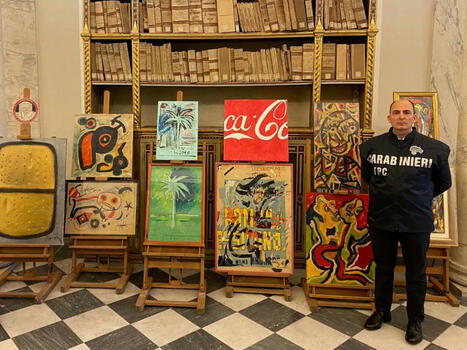 En Italie, un r&eacute;seau europ&eacute;en de contrefa&ccedil;ons d'&oelig;uvres d'art d&eacute;mantel&eacute; | Caius Cilnius | Art & patrimoine culturel | Scoop.it