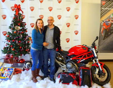 "The Ultimate Ride" Monster 696 Tumi contest | Ducati Austin | Matt and Kim Lewis win the Tumi Monster 696 + ABS | Ductalk: What's Up In The World Of Ducati | Scoop.it