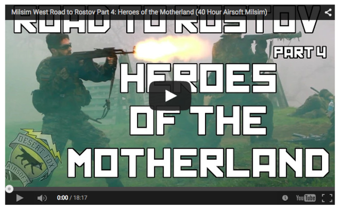 Milsim West Road to Rostov Part 4: Heroes of the Motherland - JET DESERT FOX VIDEO! | Thumpy's 3D House of Airsoft™ @ Scoop.it | Scoop.it