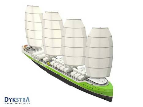 Ecoliner – Forward Motion | fairtransport.eu | Wing sail technology | Scoop.it