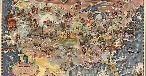 Bohrod's America, its history | Fantastic Maps | Scoop.it