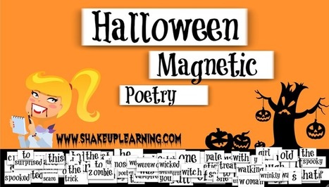 Halloween Magnetic Poetry with Google Drawings! | iPads, MakerEd and More  in Education | Scoop.it