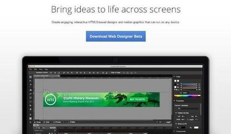 Google lanza Web Designer, su propia aplicaci&oacute;n para crear anuncios con HTML5 | Aplicaciones y Herramientas . Software de Dise&ntilde;o | Scoop.it