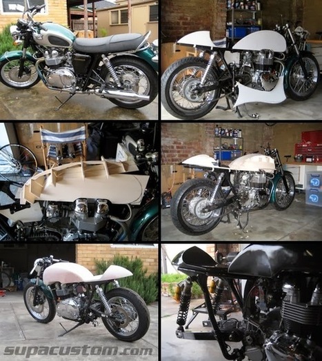 Triumph Cafe Racer | Supacustom - Grease n Gasoline | Cars | Motorcycles | Gadgets | Scoop.it