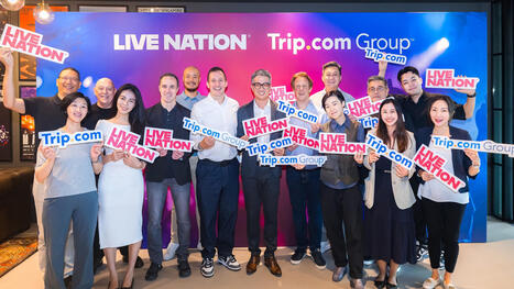 Trip.com Group and Live Nation to offer travel concert packages across five Asia markets | Live Music Industry News | Scoop.it