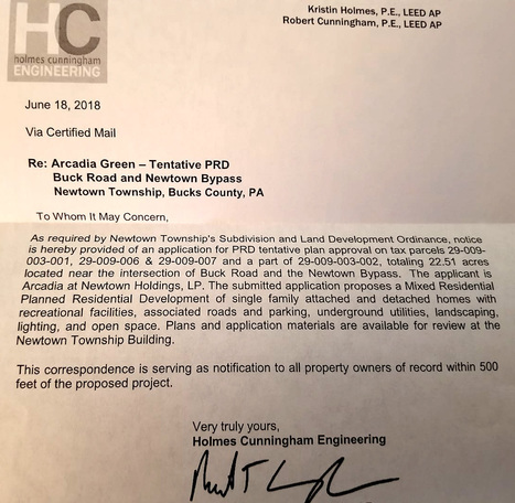 Arcadia Green Newtown Housing Development Again Proposed for Buck Road. Supervisors Prepare for Well-Attended Public Hearing | Newtown News of Interest | Scoop.it