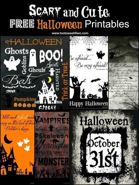 Last Chance - 13 FREE Halloween Printables You Will Love! | Daring Fun & Pop Culture Goodness | Scoop.it