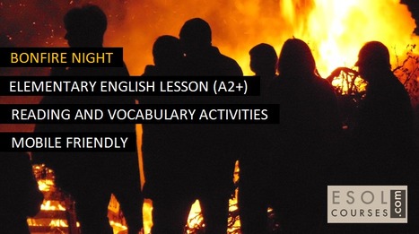 Elementary English - Bonfire Night | Topical English Activities | Scoop.it