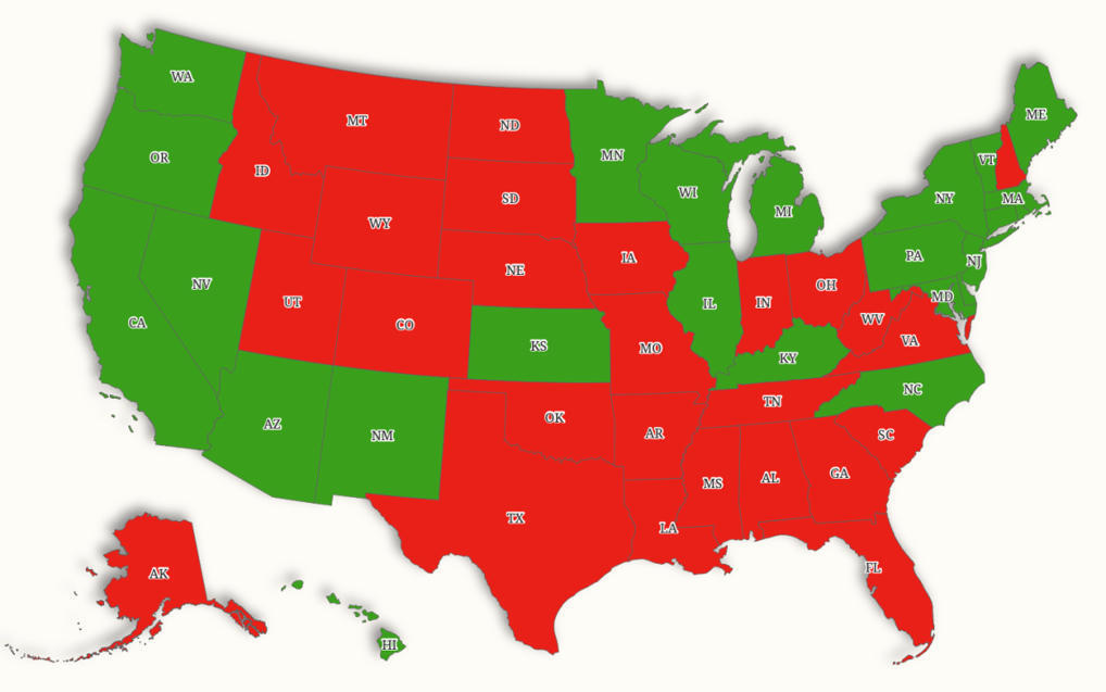 Map Shows States Suing Trump Admin Over SNAP Be...