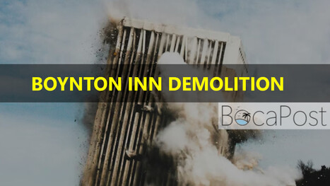 Former Inn At Boynton Beach Set For Demolition | Industry 411 - Waste Management | Scoop.it