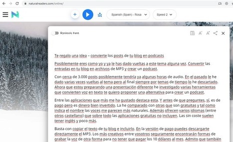 Convierte los posts de tu blog en podcasts - Marketing de Guerrilla en la Web 2.0 | Educación, TIC y ecología | Scoop.it