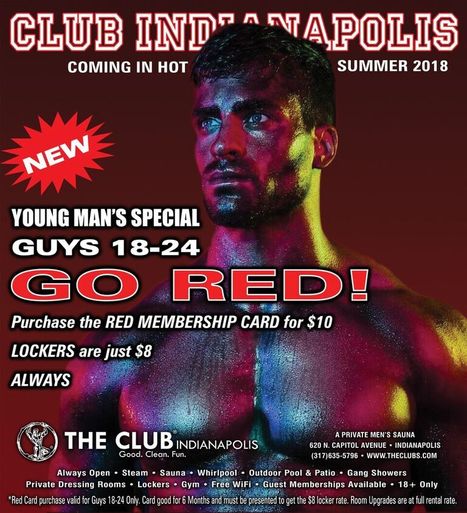 The Clubs: Club Indianapolis Newsletter - June 2018 | Gay Saunas from Around the World | Scoop.it