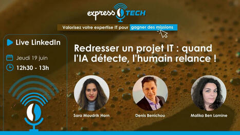 Redresser un projet IT : quand l’IA détecte, l’humain relance ! | LinkedIn | Devops for Growth | Scoop.it