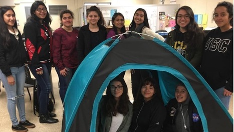 All-Girl Engineer Team Invents Solar-Powered Tent For The Homeless | iPads, MakerEd and More  in Education | Scoop.it