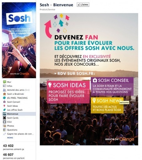 Peut-on créer une marque forte grâce aux médias sociaux ? Le cas Sosh | Community Management | Scoop.it