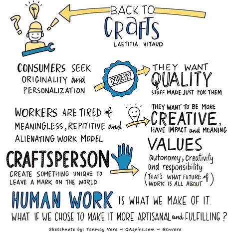 Future of Work: Back to Crafts – | Empresa Sostenible | Scoop.it
