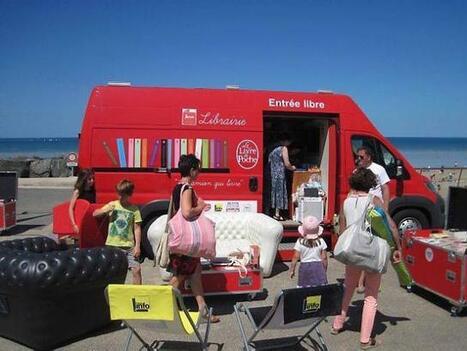 L'éco en été. Un bus-librairie vraiment à la page sillonne les plages | Culture et Art | Scoop.it