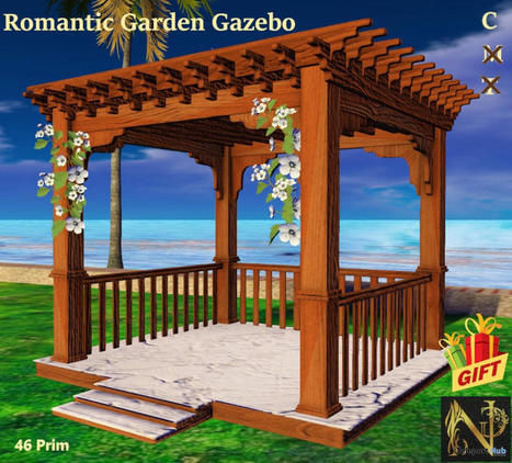 Romantic Garden Gazebo May 2024 Group Gift by Nella Gold Fashion | Teleport Hub - Second Life Freebies | Second Life Freebies | Scoop.it