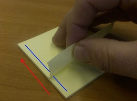 Utiliza bien tus Post - it ¡Ésta es la forma correcta! Los hemos utilizado mal toda la vida | Chismes varios | Scoop.it