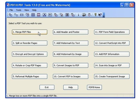 PDFill PDF Tools: Completo set de herramientas para PDF  | Las TIC en el aula de ELE | Scoop.it