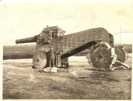 File:Italian heavy gun.jpg - Wikimedia Commons | Autour du Centenaire 14-18 | Scoop.it