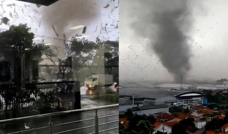 Indonesia tornado wrecks homes and buildings | AlJazeera.com | Agents of Behemoth | Scoop.it