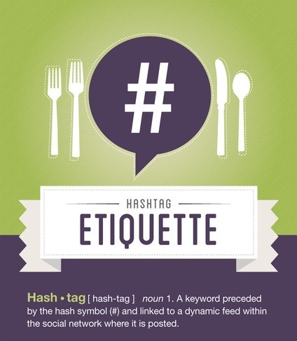 Hashtag Etiquette: The Dos and Don'ts of Social Media Engagement [INFOGRAPHIC] | consumer psychology | Scoop.it