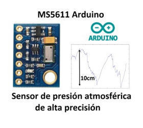 MS5611 con Arduino (10cm resolución) | Módulo presión atmosférica | tecno4 | Scoop.it
