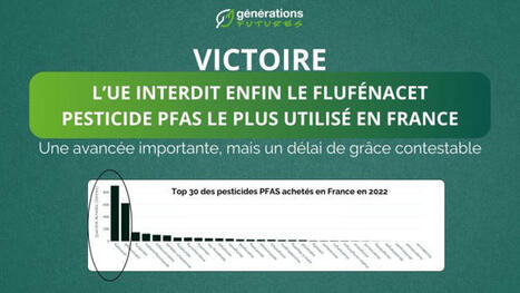 Victoire : L’UE interdit enfin le flufénacet, pesticide PFAS le plus utilisé en France | Toxique, soyons vigilant ! | Scoop.it