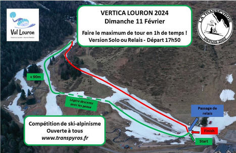 Adaptation Vertica Louron – Dimanche 11 Février – La Transpyros | Vallées d'Aure & Louron - Pyrénées | Scoop.it