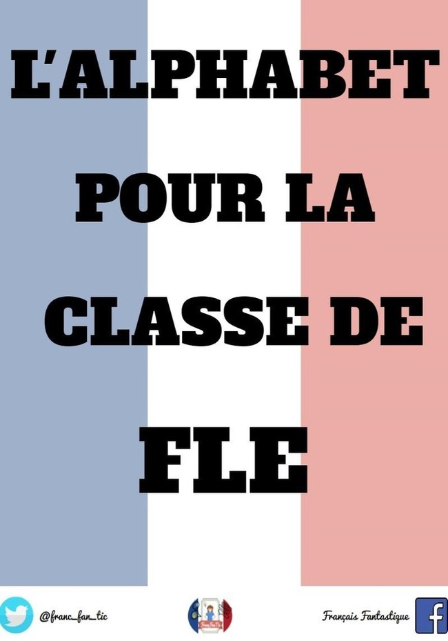 Alphabet avec le drapeau français | POURQUOI PAS... EN FRANÇAIS ? | Scoop.it