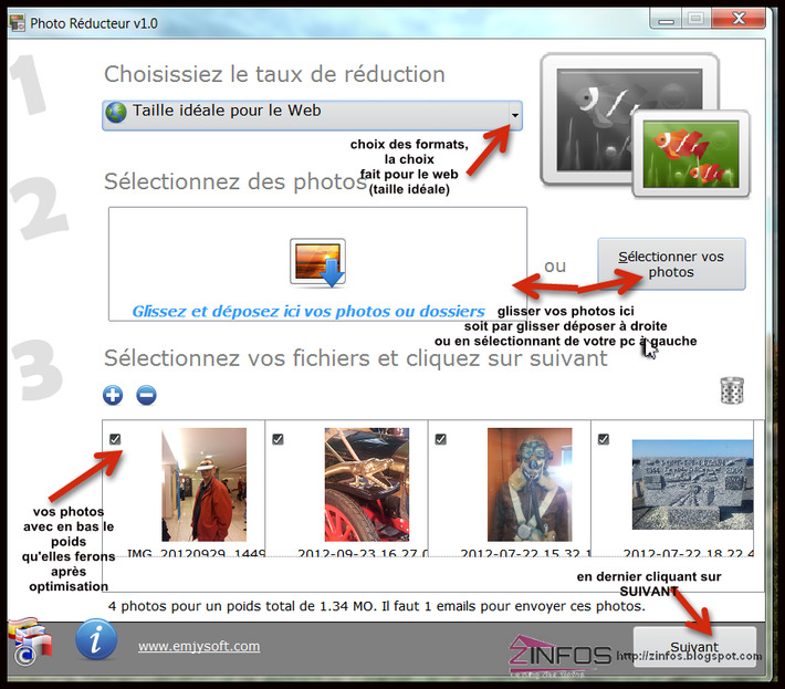 Tuto - Photo Réducteur réduire le poids et la taille de vos photos selon leur destination | TIC, TICE et IA mais... en français | Scoop.it
