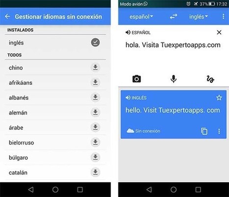 Cómo utilizar el Traductor de Google sin...