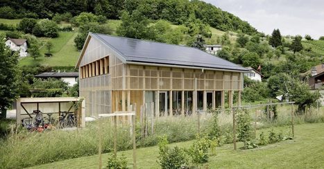 [inspiration] Une maison bois translucide près de Bâle en Suisse | Build Green, pour un habitat écologique | Scoop.it