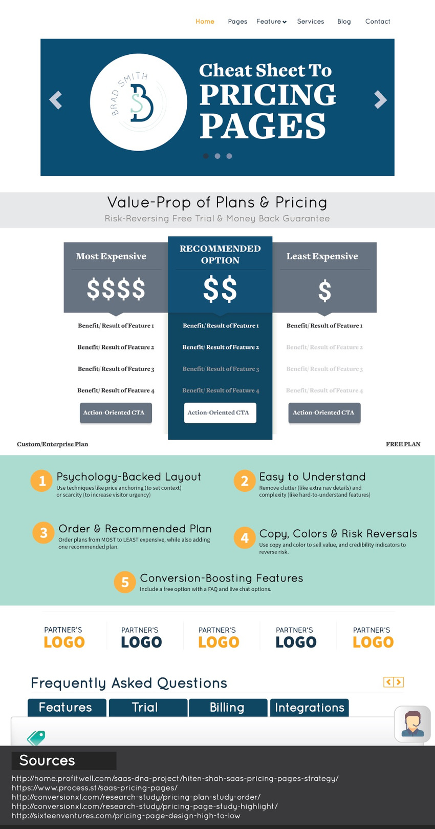 A Cheat Sheet to Designing a Pricing Page that Converts - Kissmetrics | The MarTech Digest | Scoop.it