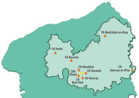 Huit hôpitaux s’agrègent autour du CHU de Rouen | Veille territoriale AURH | Scoop.it