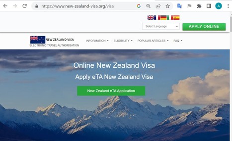 For American, European and Indonesian Citizens - NEW ZEALAND Government of New Zealand Electronic Travel Authority NZeTA - Official NZ Visa Online | wooseo | Scoop.it