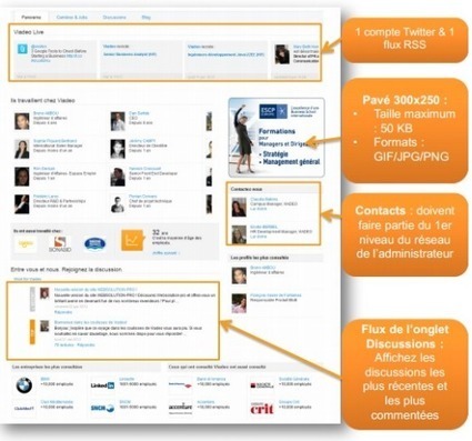 Viadeo revoit ses pages profils et inaugure les pages entreprises | Community Management | Scoop.it