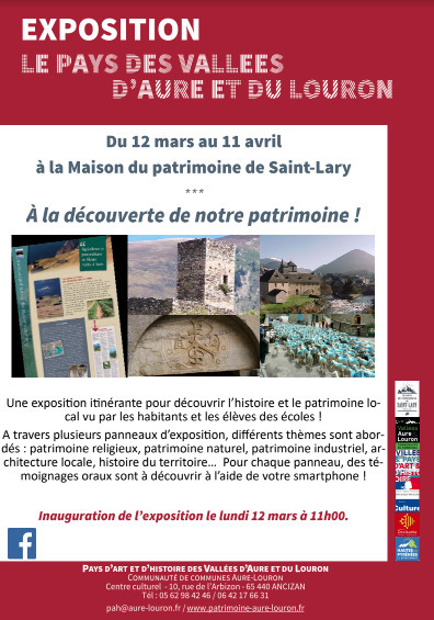 A partir du 12 mars exposition sur le patrimoine des vallées d'Aure et du Louron à Saint-Lary Soulan | Vallées d'Aure & Louron - Pyrénées | Scoop.it