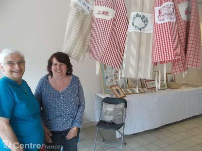 Les brodeuses présentent leur travail - L'Yonne Républicaine | Point de croix | Scoop.it