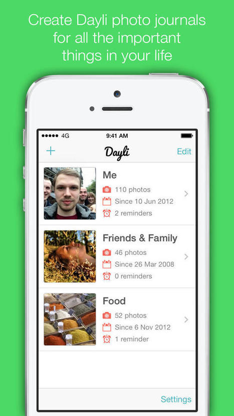 Dayli - Everyday photo journal and time-lapse creator (Photography) | Instagram Tips and Tricks | Scoop.it