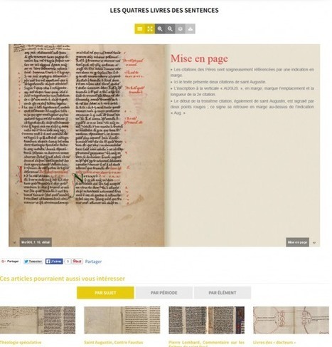 Plus d’un millier de manuscrits médiévaux mis à disposition sur la nouvelle bibliothèque virtuelle de Clairvaux | Culture : le numérique rend bête, sauf si... | Scoop.it