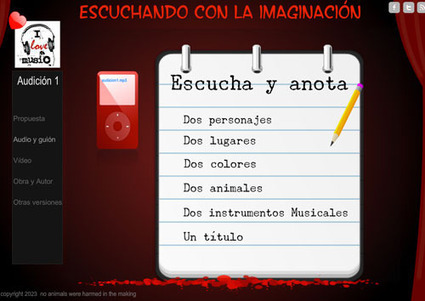 Escuchando con la imaginación, una propuesta de audición creativa | Nuevas tecnologías aplicadas a la educación | Educa con TIC | TIC-TAC_aal66 | Scoop.it