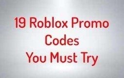 Roblox Promo Codes That Give You Robux 2018