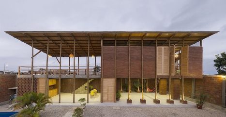 [Inspiration] Flexibilité, tradition et modernité pour cette maison urbaine en Equateur | Build Green, pour un habitat écologique | Scoop.it