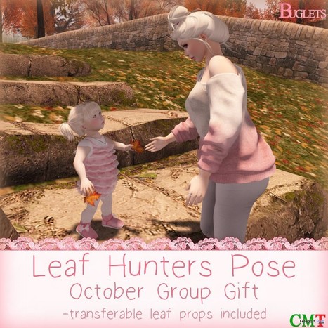 Leaf Hunters Pose October 2015 Group Gift by Buglets | Teleport Hub - Second Life Freebies | Teleport Hub | Scoop.it