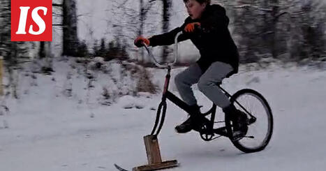 Nilsi&auml;l&auml;inen Miko rakensi oman py&ouml;r&auml;n talvelle | 1Uutiset - Lukemisen t&auml;hden | Scoop.it